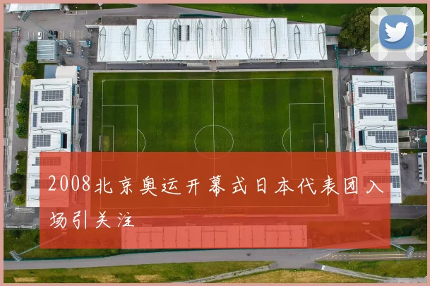 2008北京奥运开幕式日本代表团入场引关注