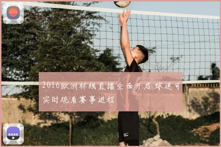2016欧洲杯线直播全面开启 球迷可实时观看赛事进程